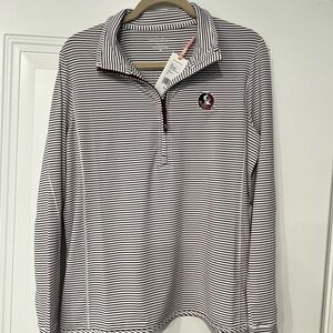 NWT XL Vineyard Vines Half zip pullover Florida State